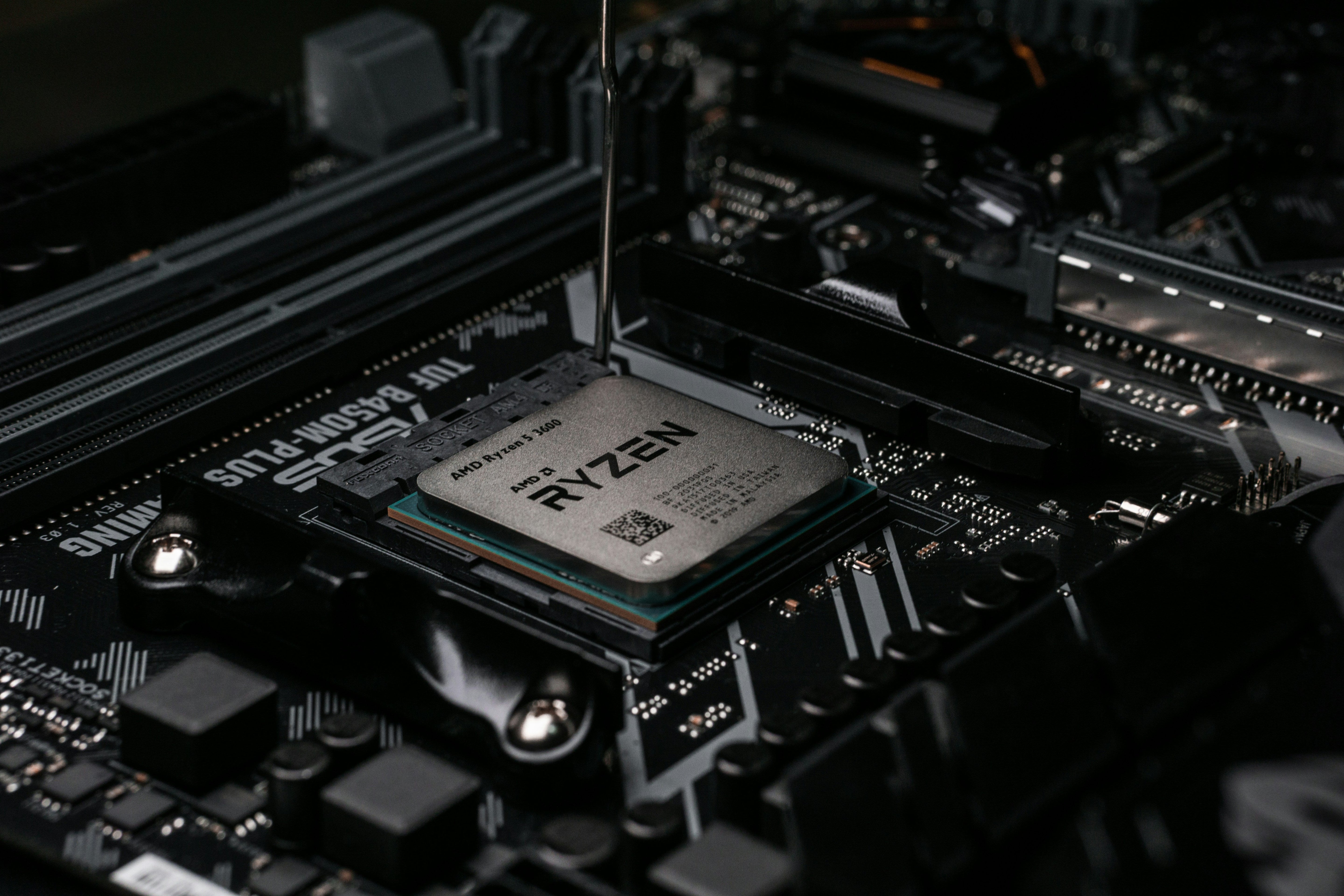 Ryzen CPU on Motherboard