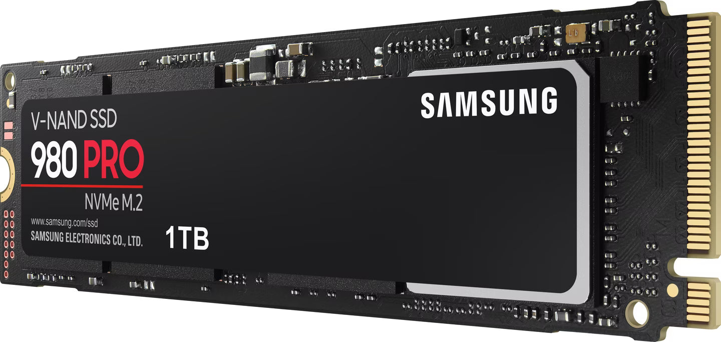 Samsung 980 Pro SSD – Nahaufnahme Chip