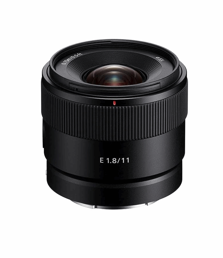 Sony E 11 mm F1.8 | APS-C-Weitwinkel-Objektiv mit Festbrennweite (SEL11F18)