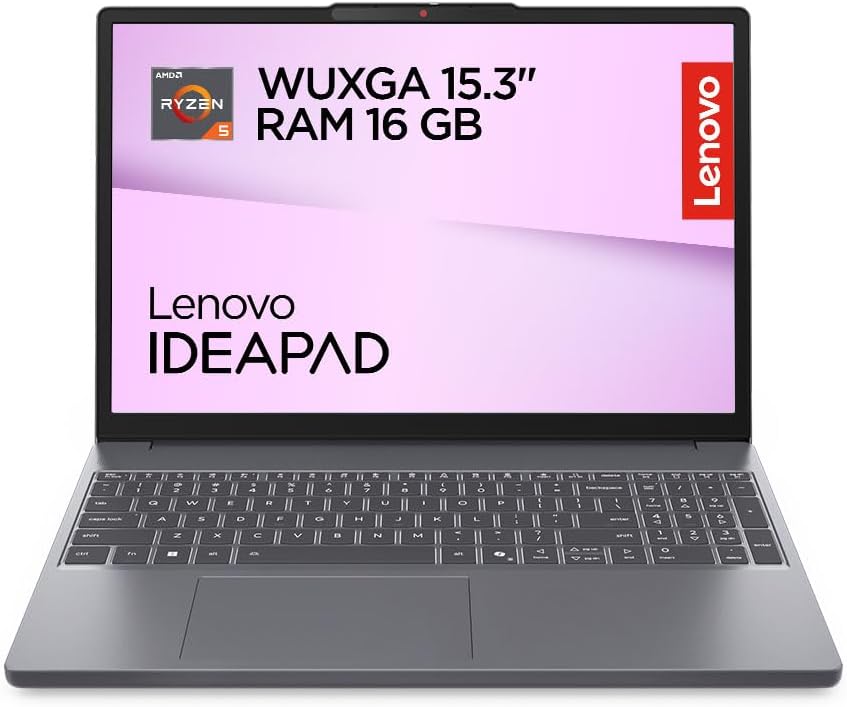 Lenovo IdeaPad Slim 3 15ARP10 15.3" WUXGA Ryzen 5 16GB RAM 512GB SSD Win11 Home