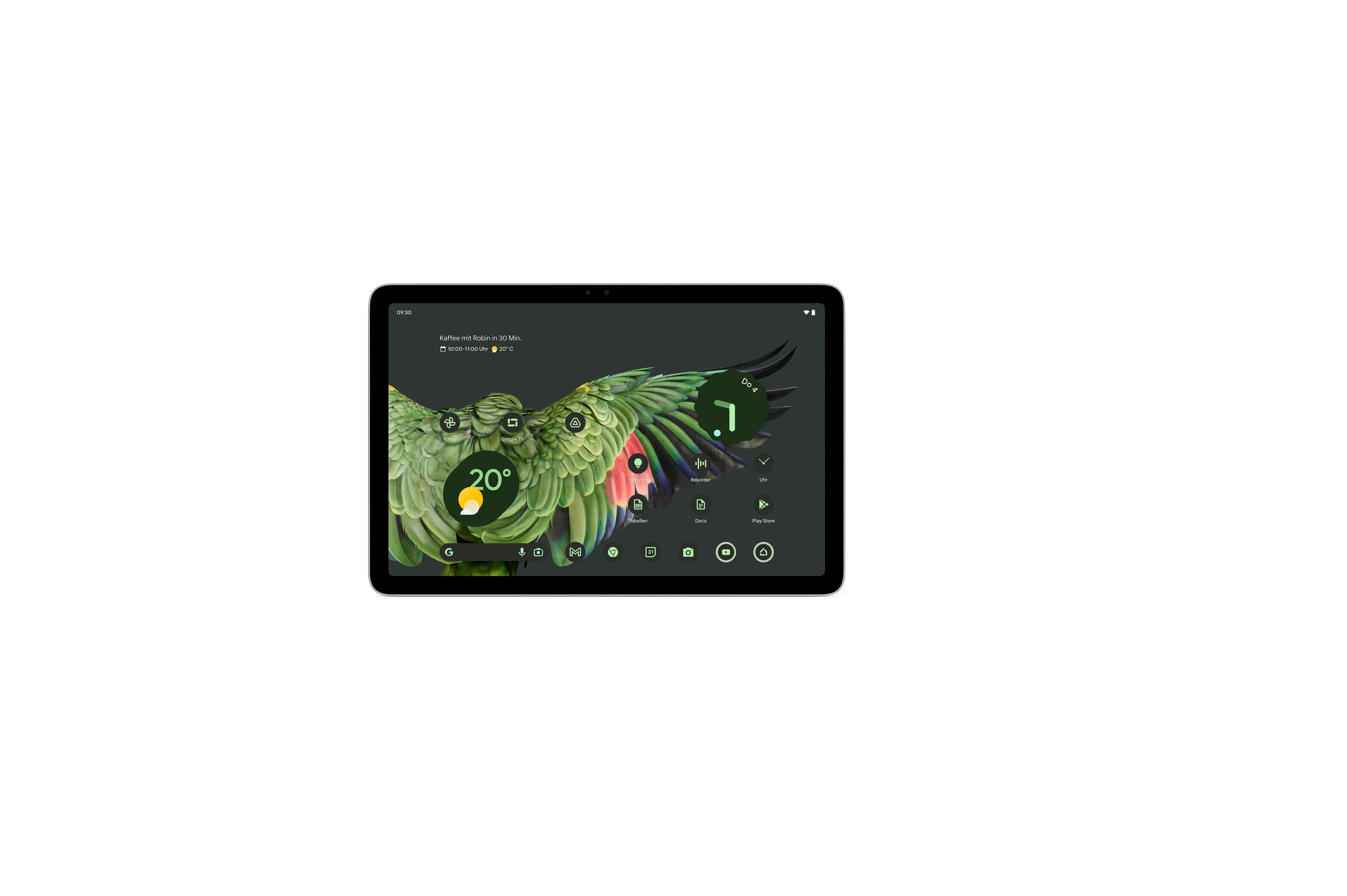 Google Pixel Tablet – Android tablet with 11" display and a long-lasting battery – 8 GB RAM – 128 GB storage space