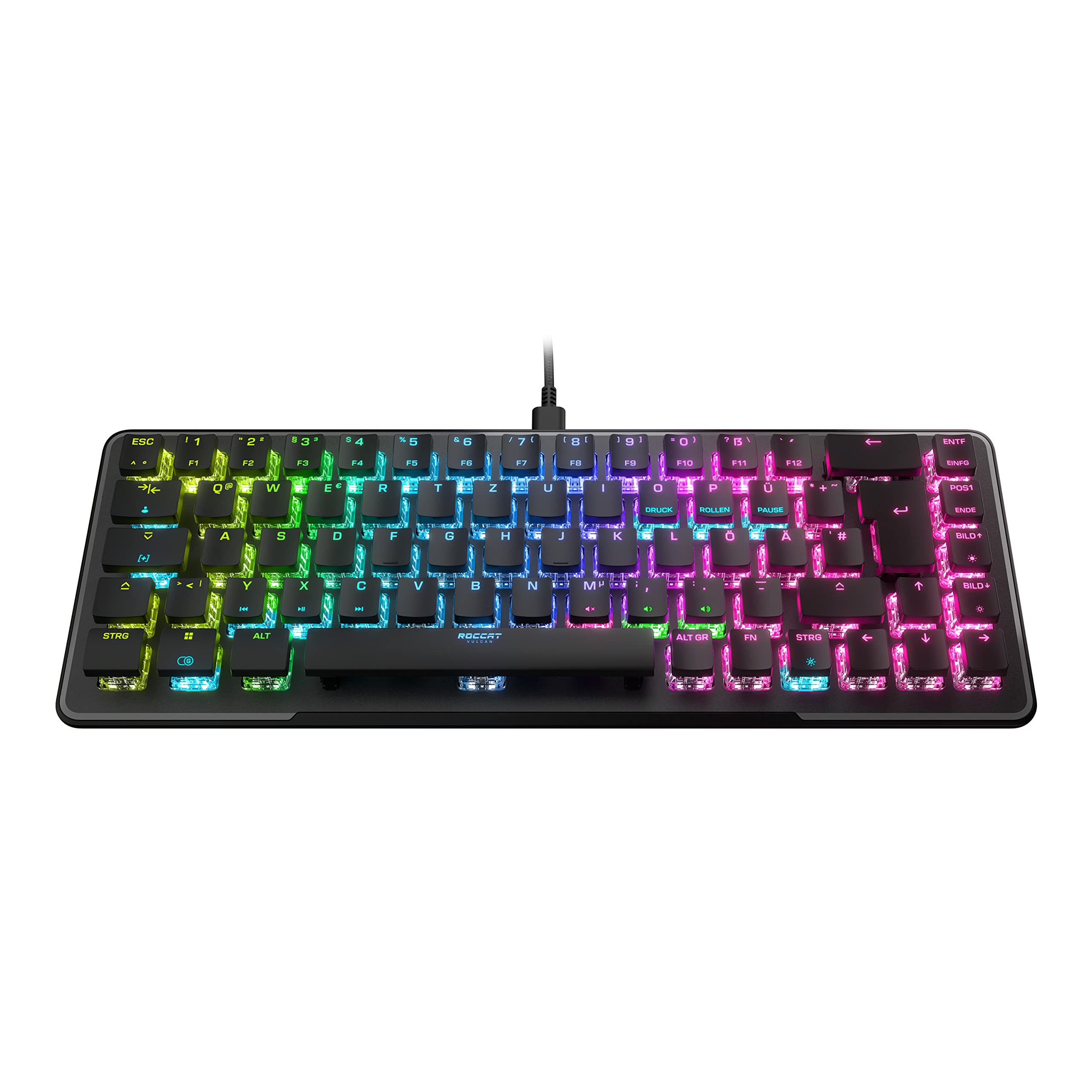 Roccat Vulcan II Mini 65% Optical Gaming Tastatur, RGB-Beleuchtung