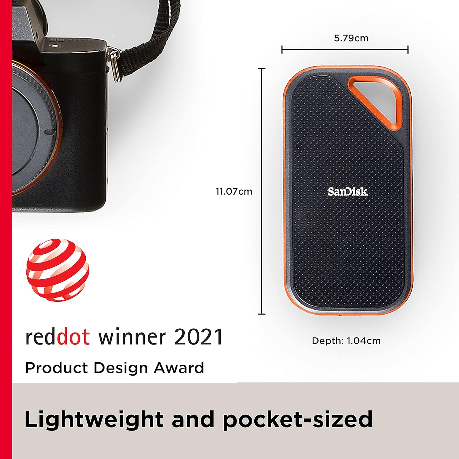 SanDisk Extreme Pro Portable SSD – USB-C Anschluss