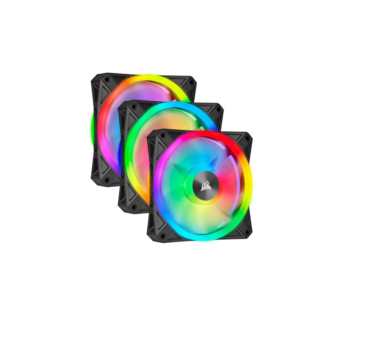 Corsair iCUE QL120 RGB PWM 120mm 3-Pack Gehäuselüfter