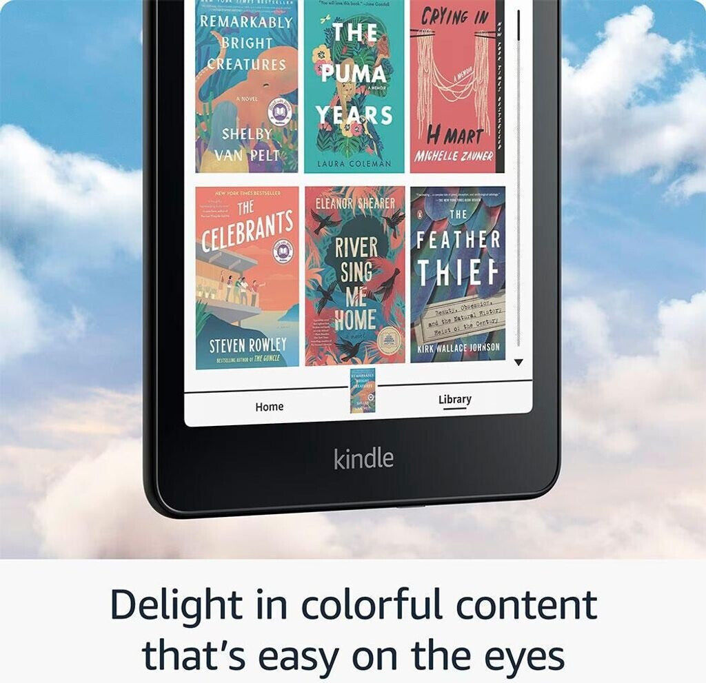 Amazon Kindle Colorsoft Signature Edition Farbige Bibliothek