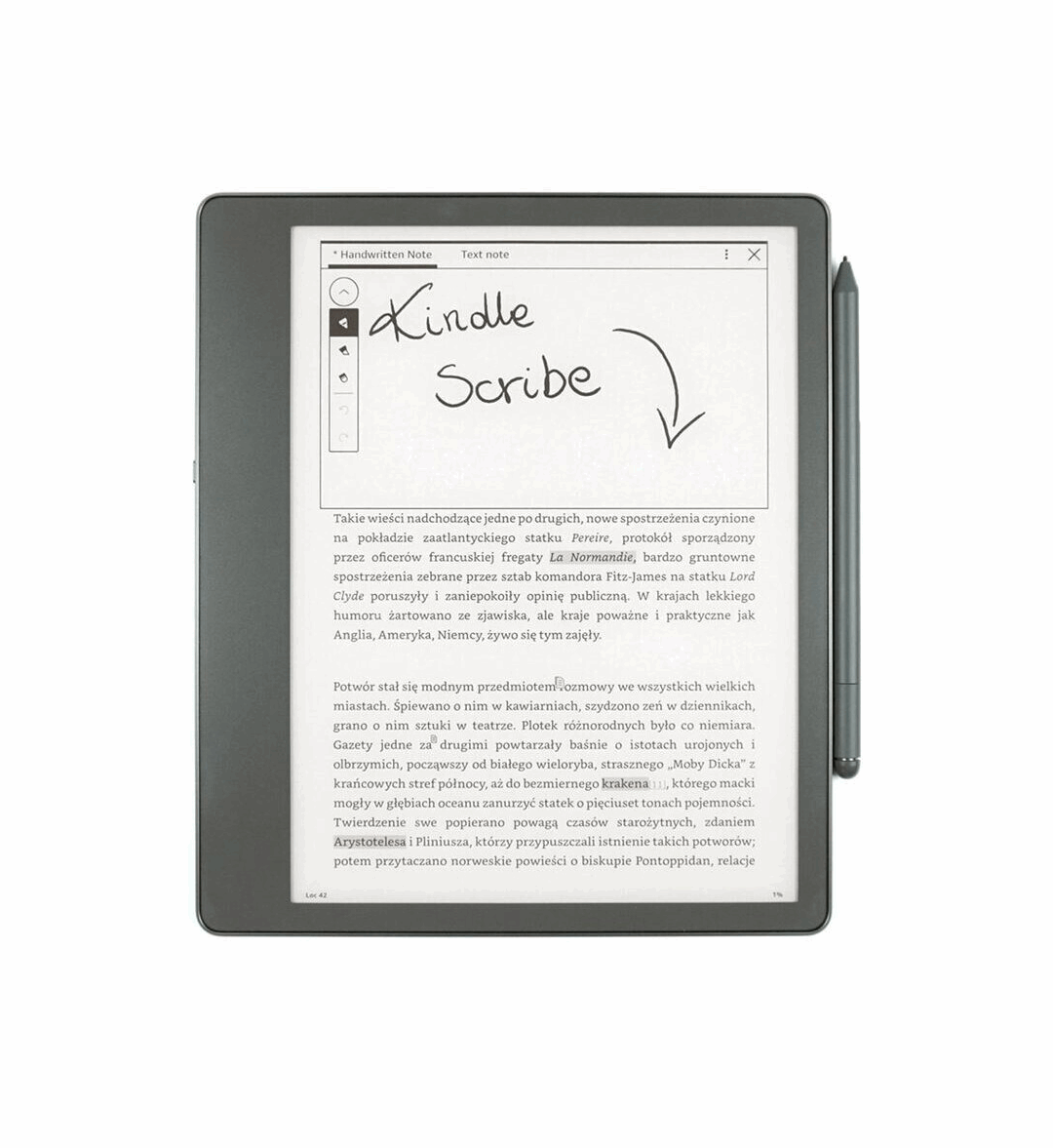 Amazon Kindle Scribe 10,2" E-Book Reader 16GB inkl. Standard Eingabestift schwarz
