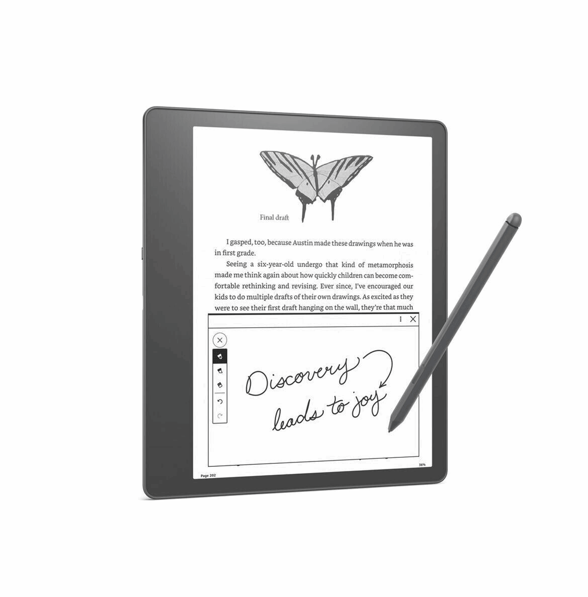 Amazon Kindle Scribe 10,2" E-Book Reader 16GB inkl. Standard Eingabestift schwarz