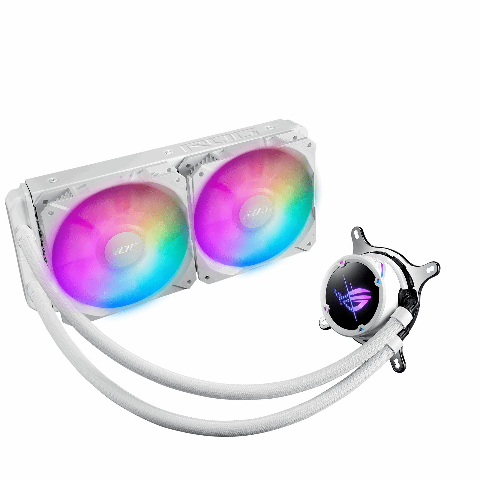ASUS Wasserkühler ROG Strix LC II 240 ARGB White Edition - Flipping Tech