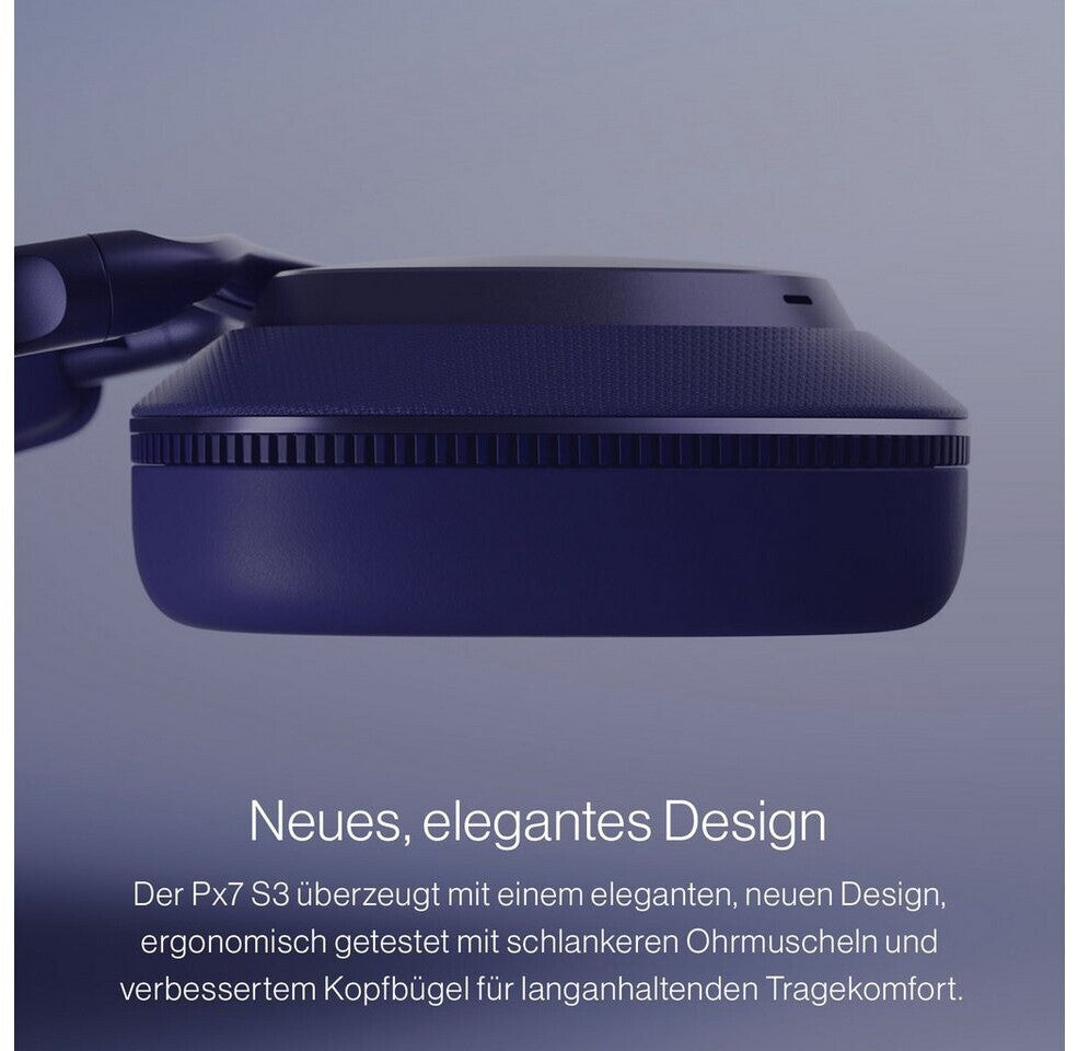 bowers& wilkins Px7 s3 indigo blue Design Beschreibung