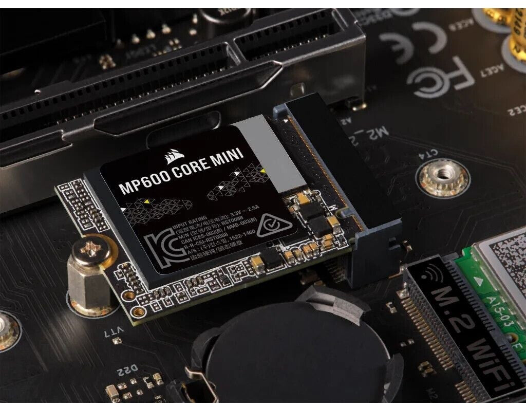 Corsair MP600 MINI 2 TB M.2 NVMe PCIe x4 Gen4 SSD – M.2 2230