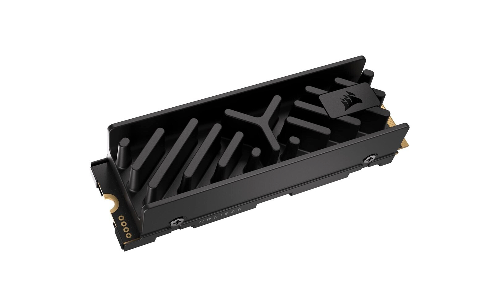 Corsair MP700 Elite 2TB Heatsink PCIe 5.0 x4 NVMe M.2 SSD bis zu 10.000 MB/s Lesetransferrate