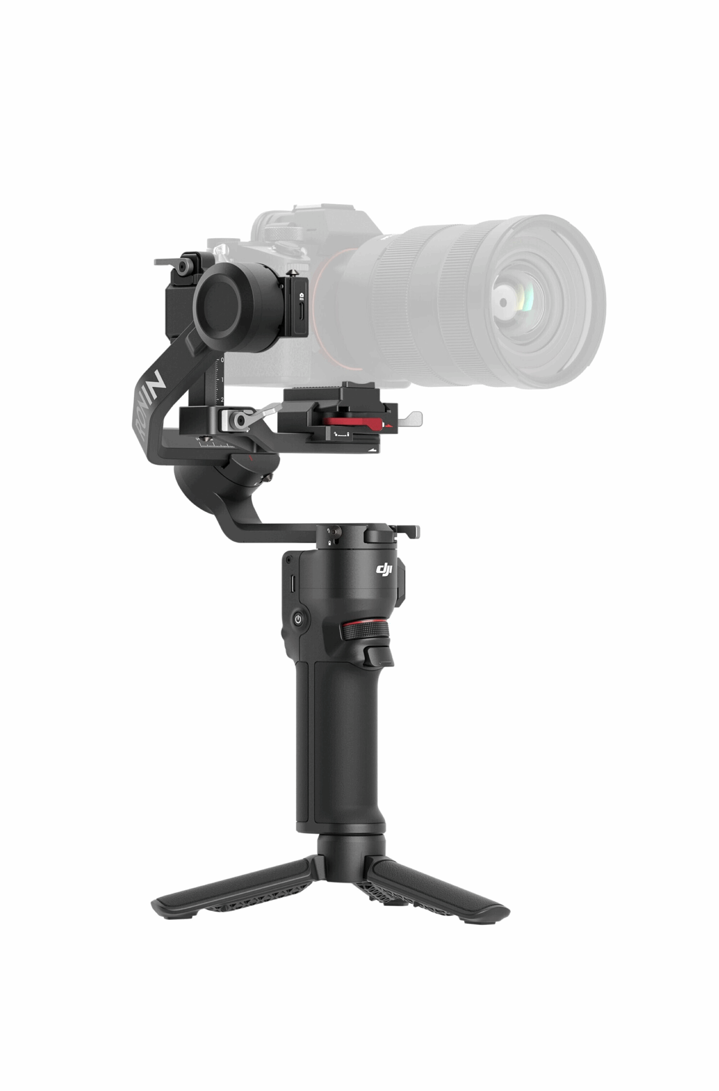 DJI RS 3 Mini, Leichter Stabilisator mit auf DREI Achsen stabilisiertem Gimbal