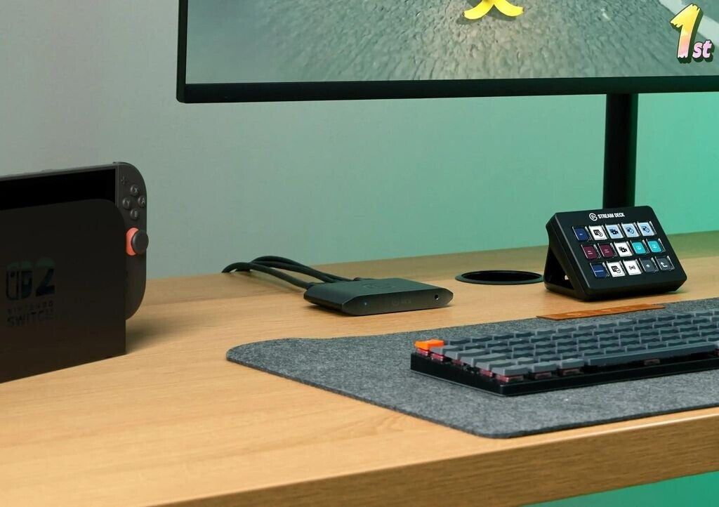 Elgato 4K S Externe Capture-Karte für PS5, Xbox Series X/S, Switch 2, PC, Mac, iPad, Next-Gen Console Capture