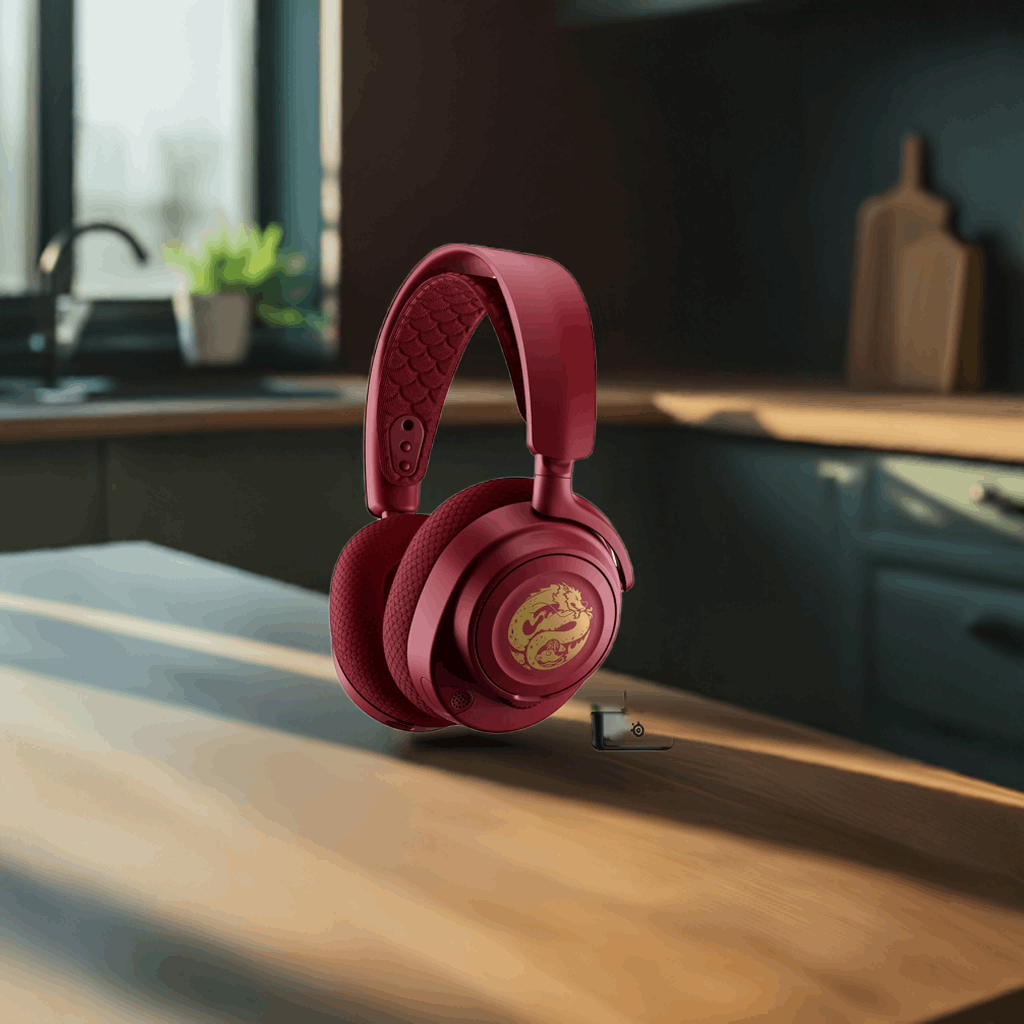 SteelSeries Arctis Nova 7 Wireless Multi-Plattform Gaming Headset Dragon Edition
