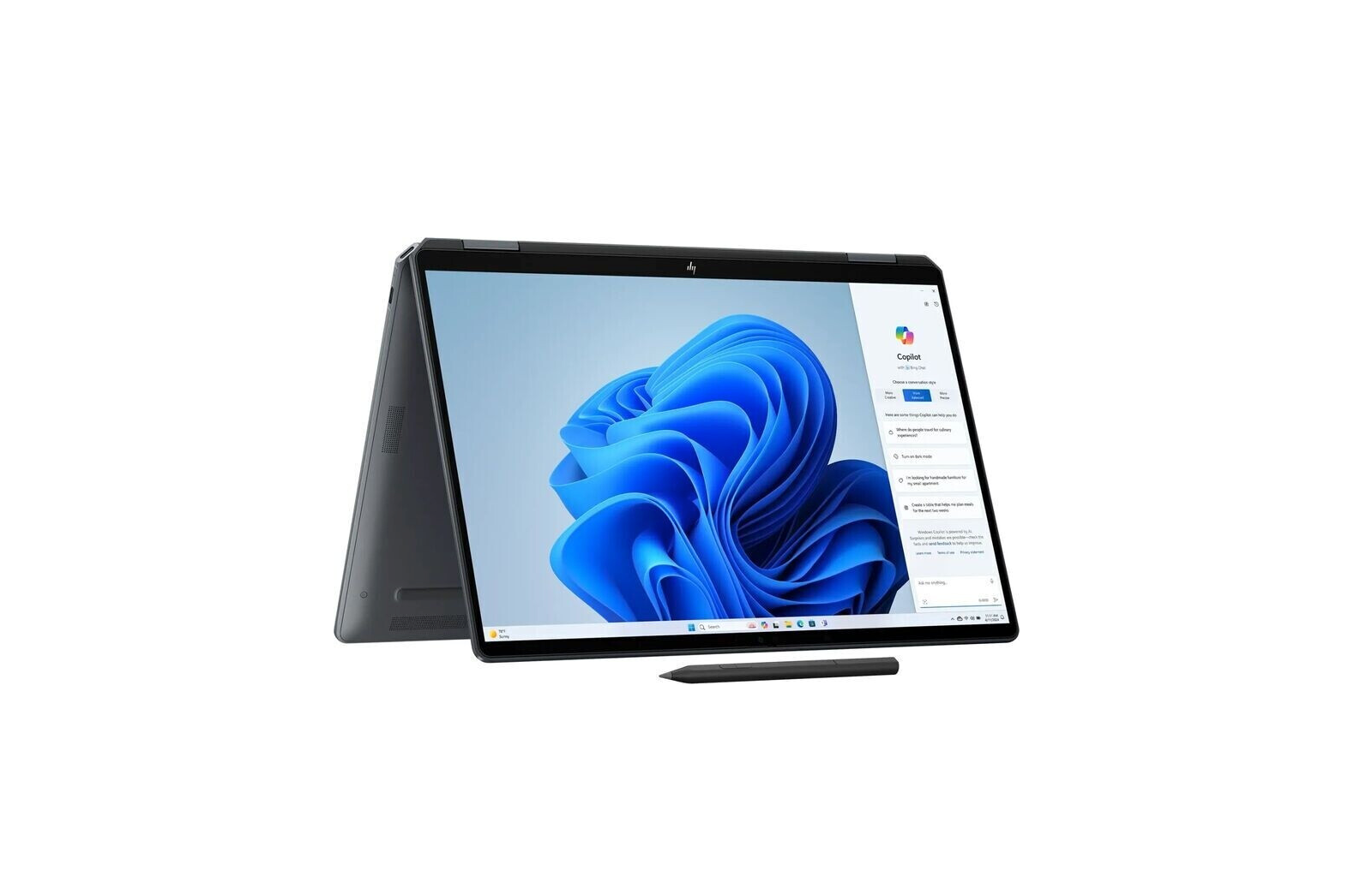 HP Laptop OmniBook Ultra Flip Laptop 14-fh0710ng, 14 Zoll, 3K OLED Touchscreen, Intel Core Ultra 7 256V, 16GB RAM 1TB SSD, W11H
