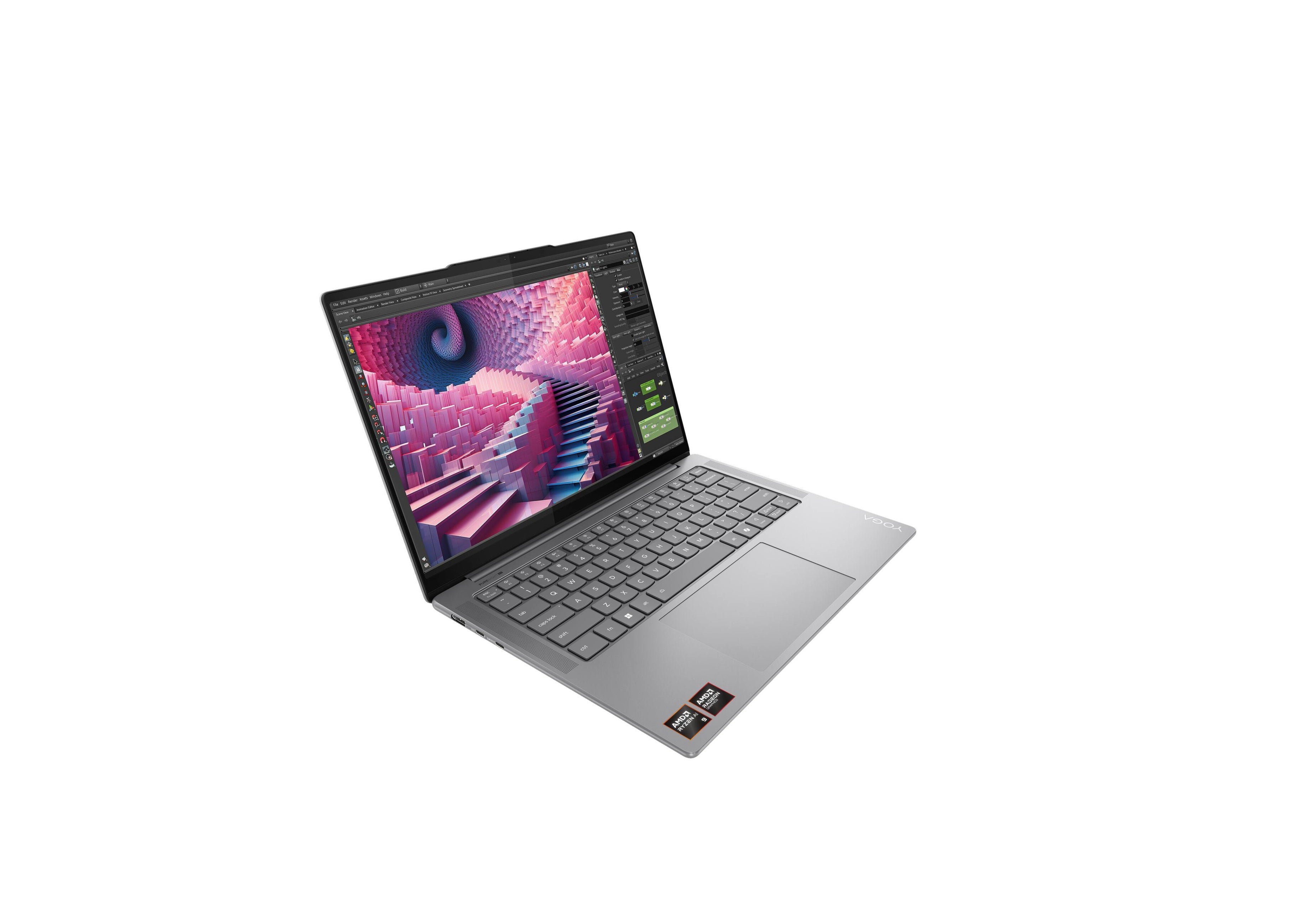 Lenovo Yoga Pro 7 14AHP9 AMD Ryzen 7 8845HS- 16GB RAM - 512GB SSD - RTX3050 - 3K - NoOS