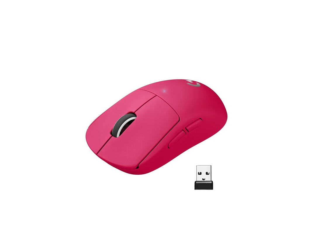Logitech G PRO X Superlight Wireless Gaming Mouse Magenta
