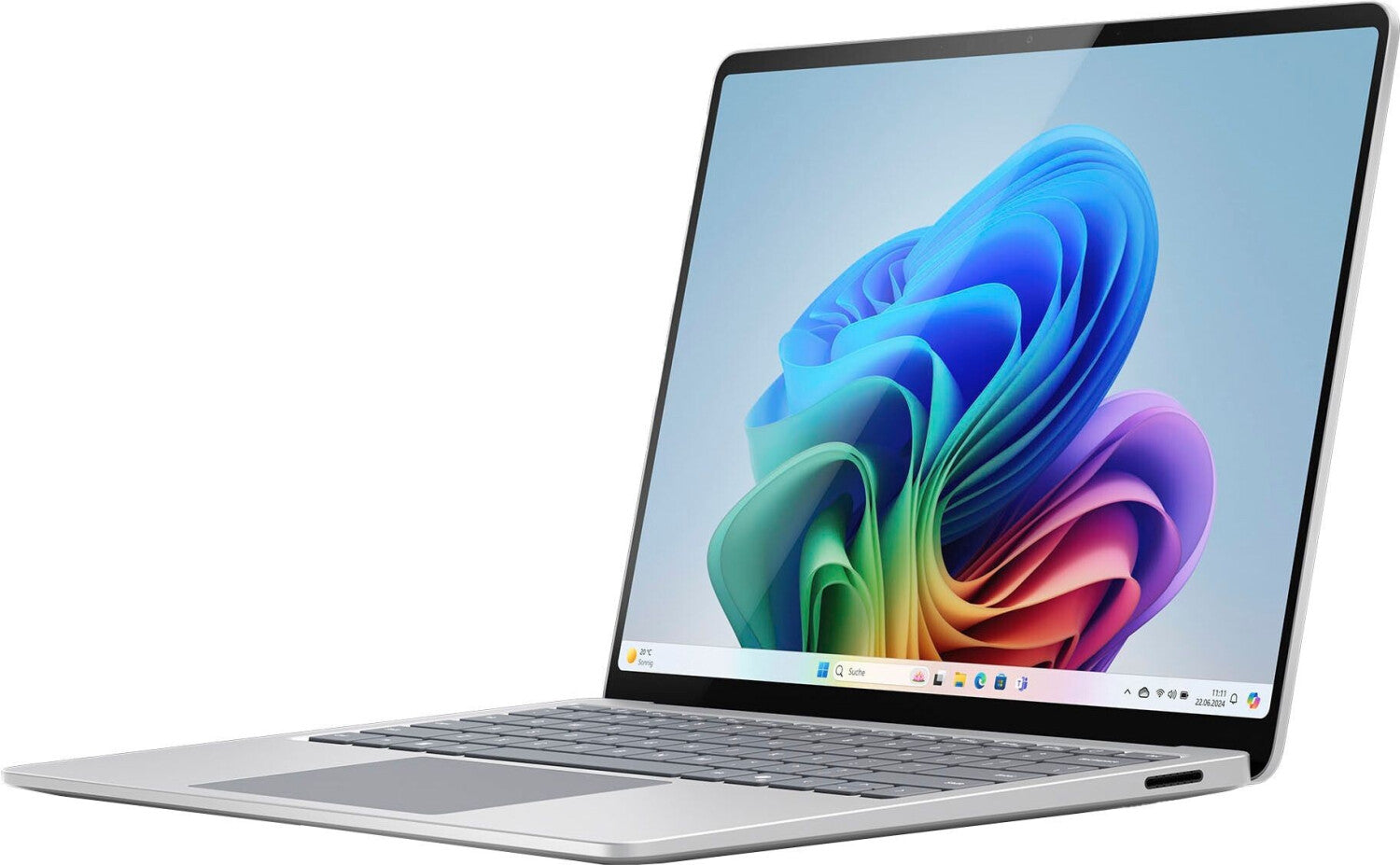 Microsoft Laptop Surface | Copilot+ PC | 15" | Snapdragon® X Elite (12 Kerne) | 16GB RAM 256GB SSD | W11H