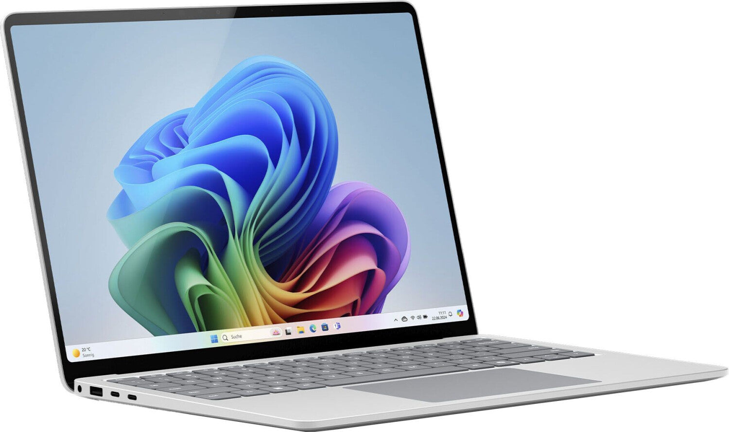Microsoft Laptop Surface | Copilot+ PC | 15" | Snapdragon® X Elite (12 Kerne) | 16GB RAM 256GB SSD | W11H