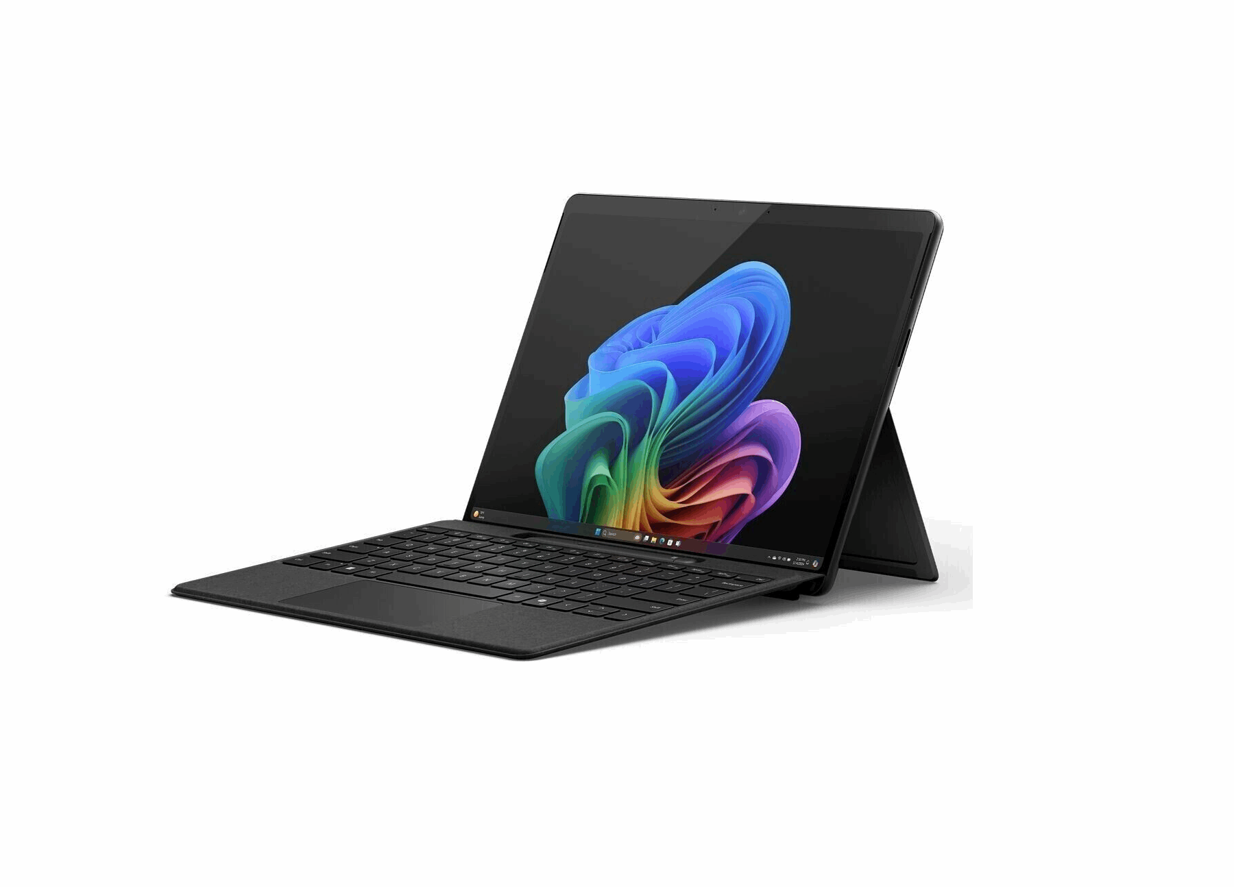 Microsoft Surface Pro | Copilot+ PC | 13” OLED Touchscreen | Snapdragon® X Elite | 16GB RAM | 256GB SSD | neuestes Modell, 11. Edition | schwarz