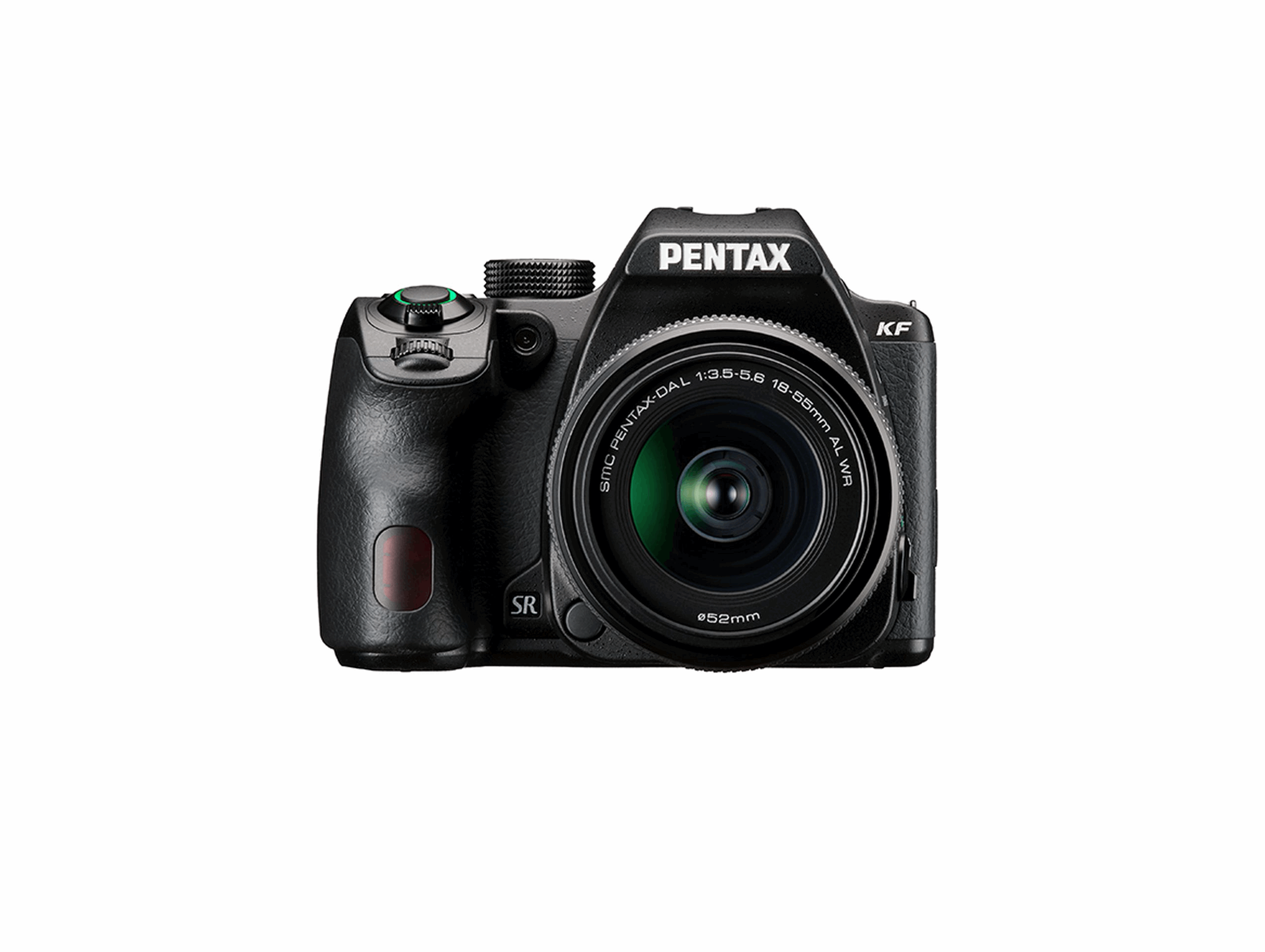 Pentax KF APS-C digitales SLR-Kamerakit mit 18-55 mm WR Zoomobjektiv wetterfest