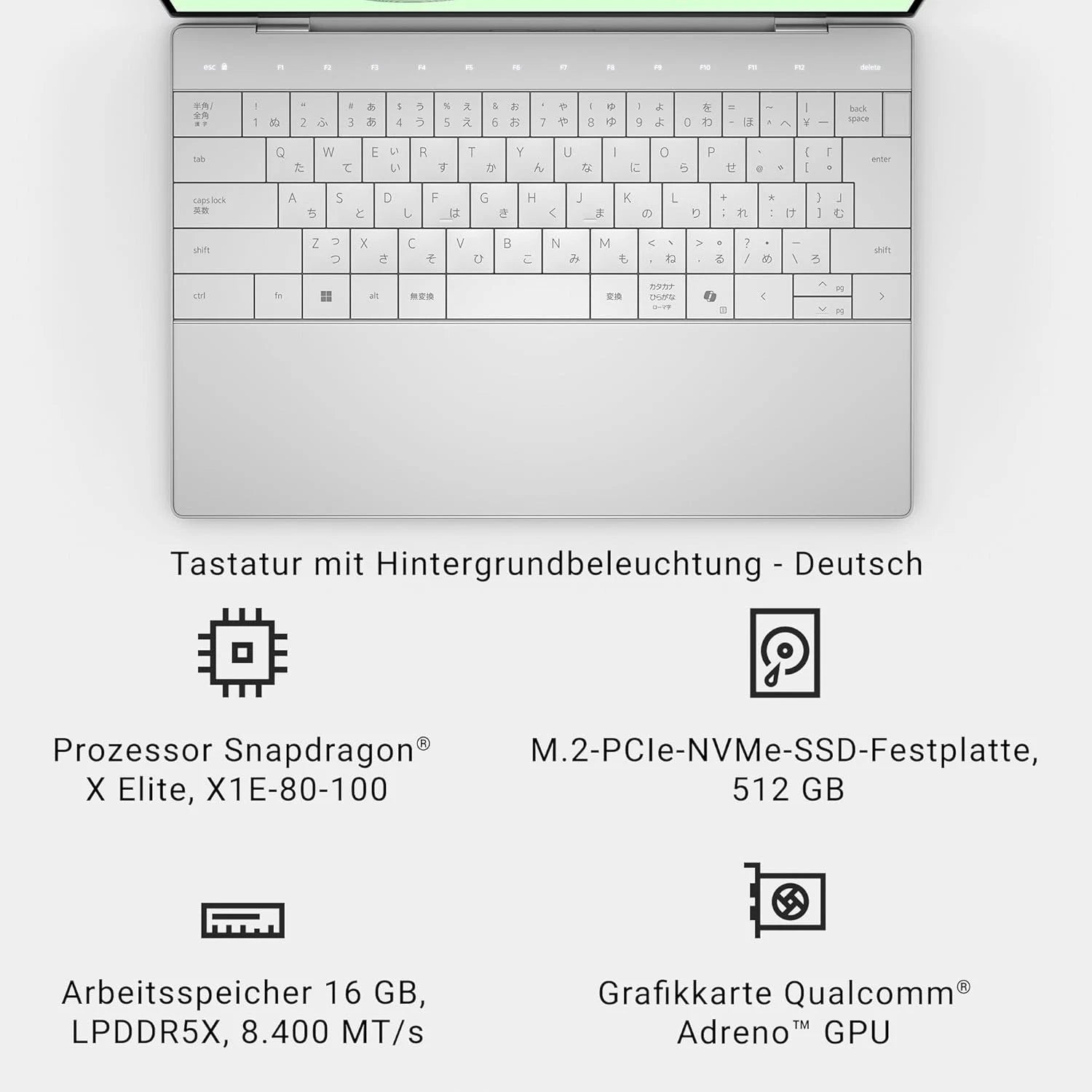 Dell XPS 13 Copilot+ PC 9345 Laptop, X Elite X1E-80-100, 16GB RAM, 512GB SSD W11