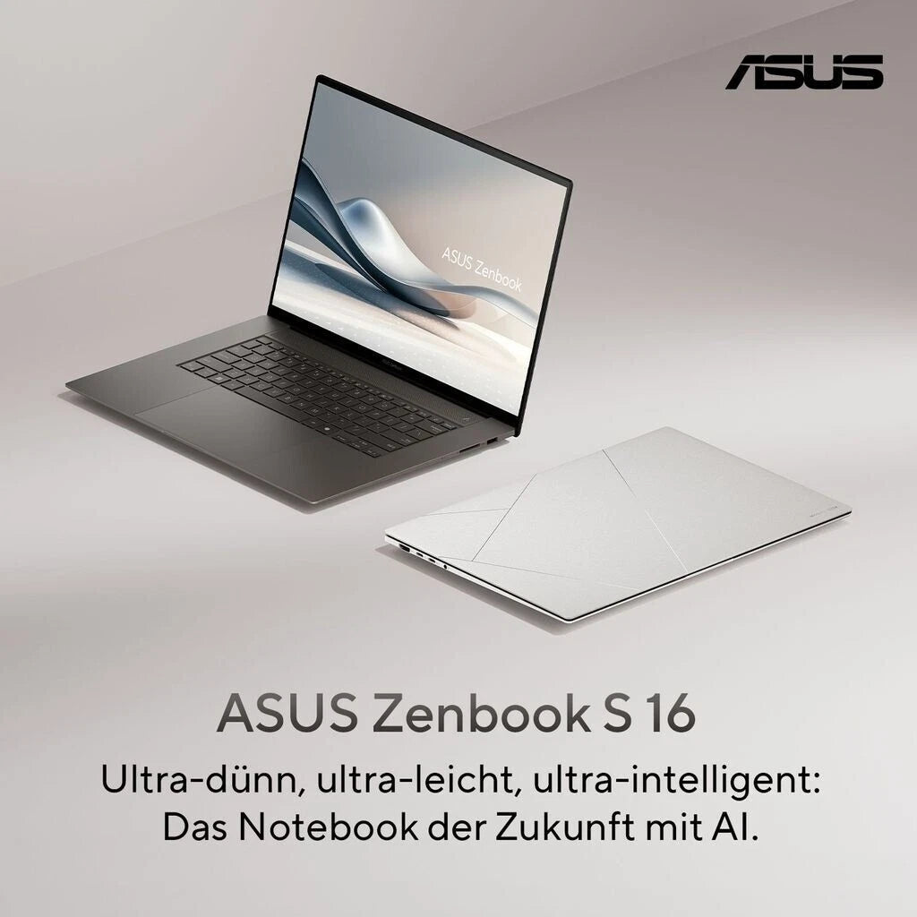 ASUS Zenbook S 16 UM5606WA Copilot+ Laptop – Ryzen AI 9 365, 24GB, OLED, 1TB, Grey