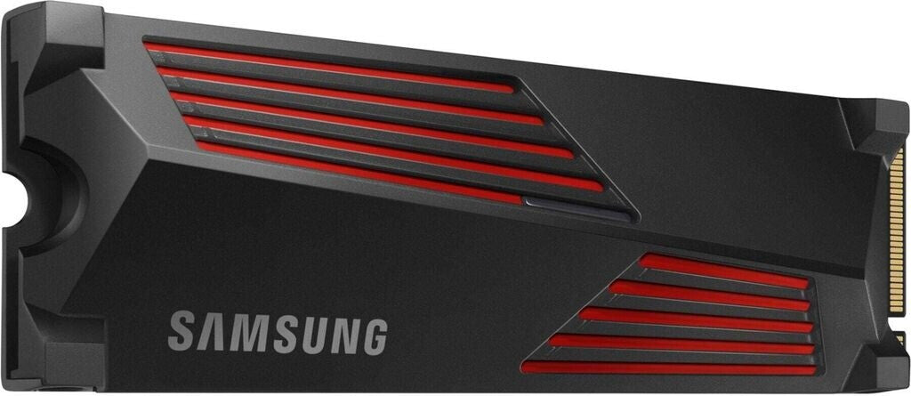Samsung 990 Pro Heatsink PCle 4.0 NVMe M.2 SSD 1TB, 7459 MB/s Lesetransferrate