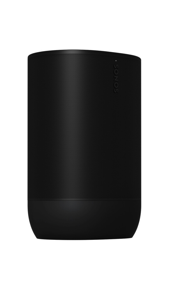 Sonos Move 2 Smart Speaker in Schwarz seitlich