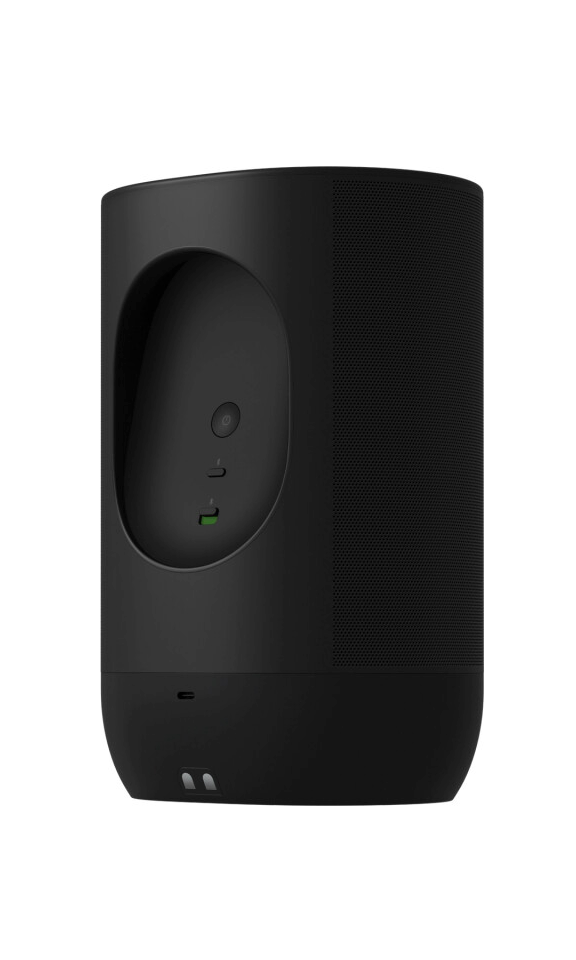 Sonos Move 2 Smart Speaker in Schwarz Rückseite