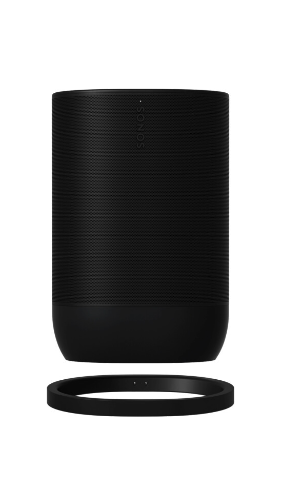 Sonos Move 2 Smart Speaker in Schwarz_Boden
