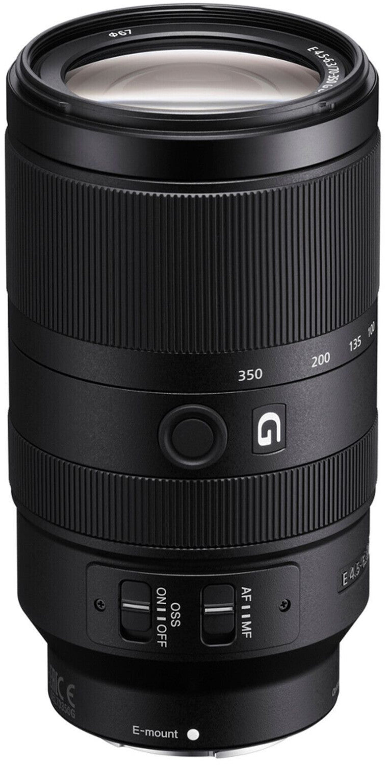 Sony E 70-350mm f/4.5-6.3 G OSS | APS-C, Super-Telezoom-Objektiv (SEL70350G)