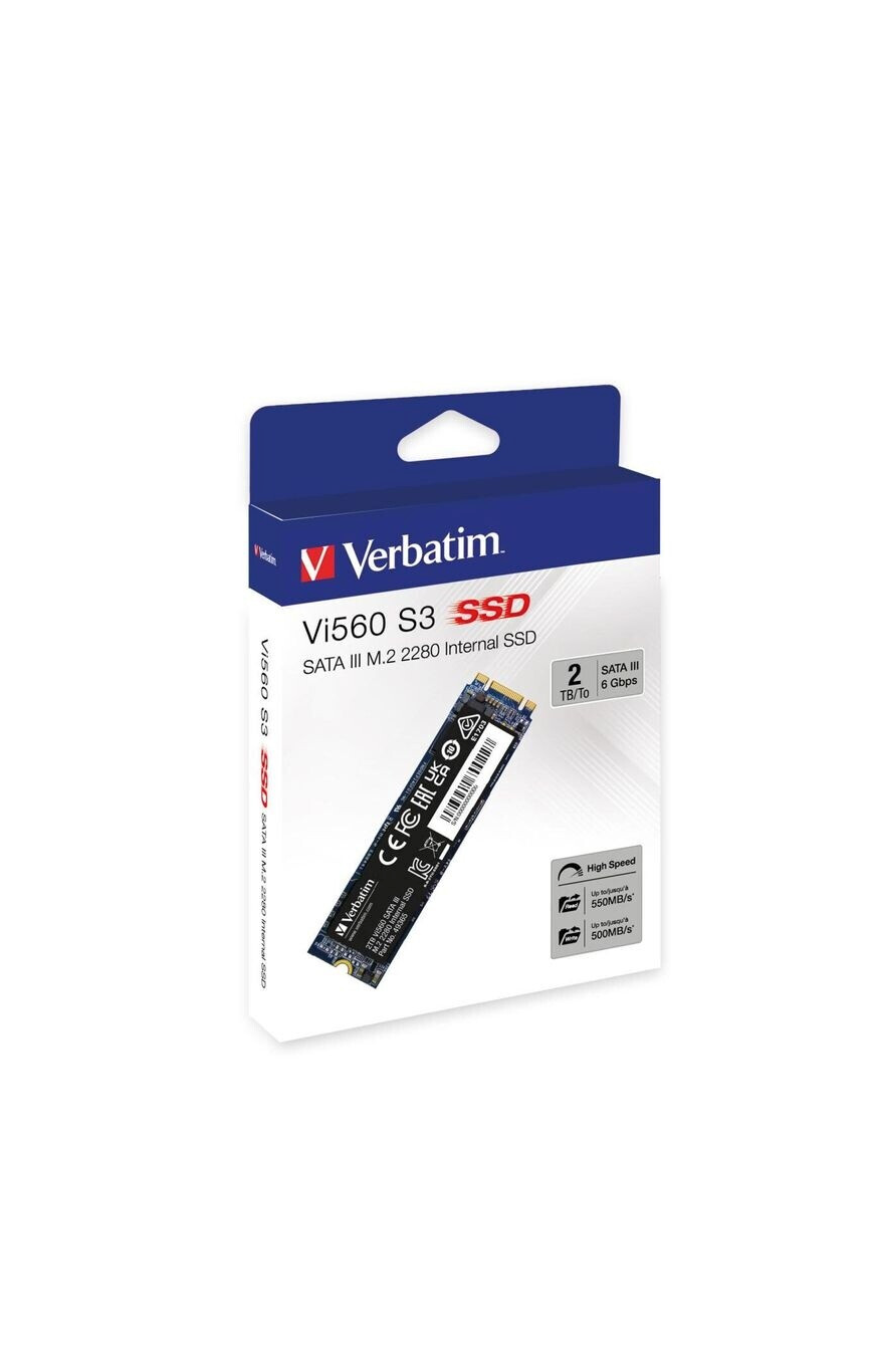 Verbatim Vi560 S3 SSD SATA III M.2 2280 Internal SSD 2TB