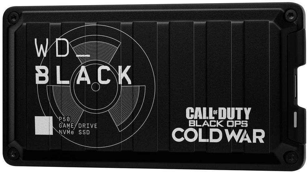WD_BLACK P50 1TB NVMe SSD Game Drive, Call of Duty: Black Ops Cold War Special Edition