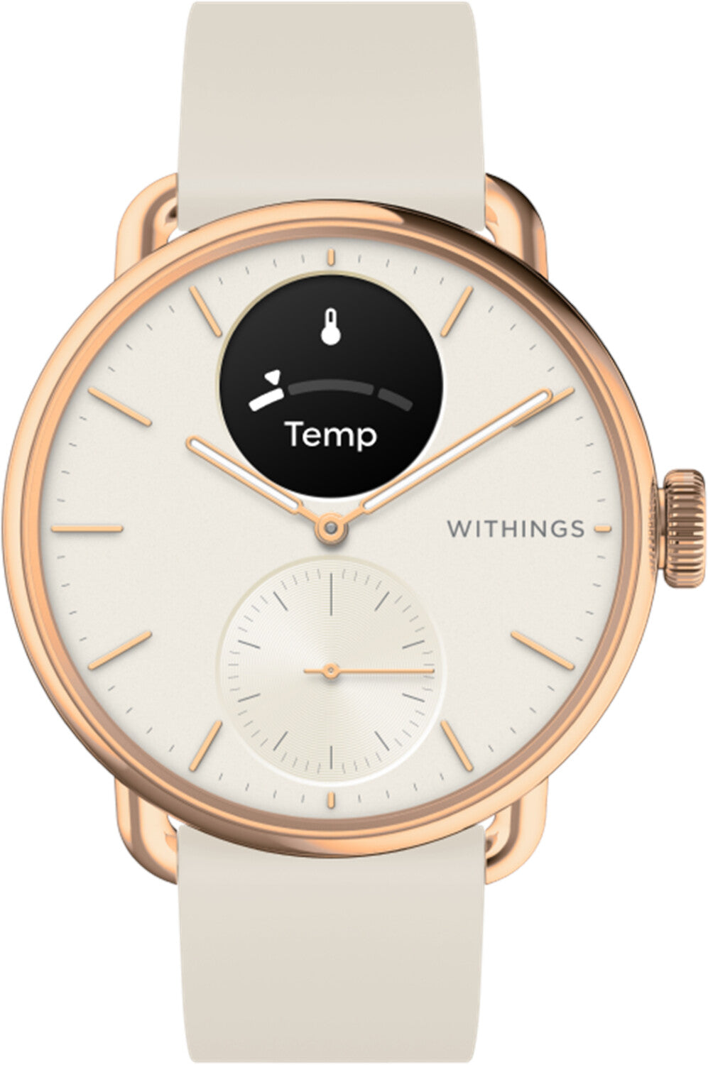 withings scanwatch 2 38mm sand Gehäuse - Hybride Smartwatch