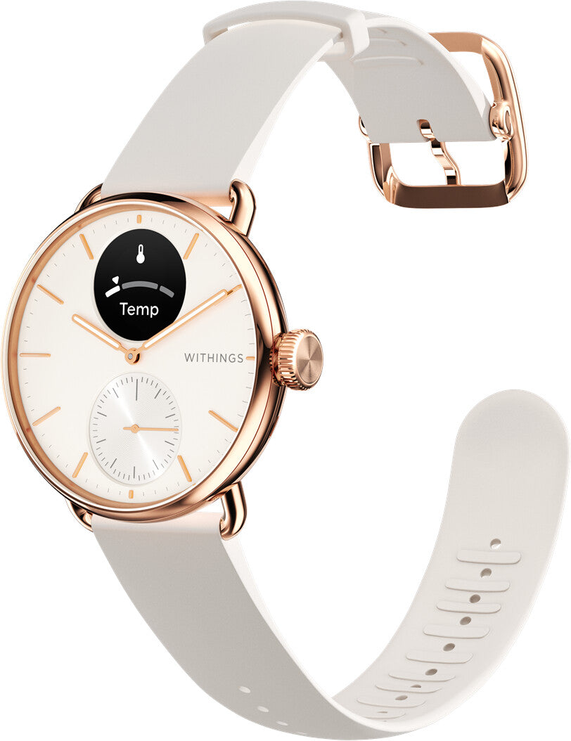 withings scanwatch 2 38mm sand Gehäuse - Hybride Smartwatch - Beige Armband