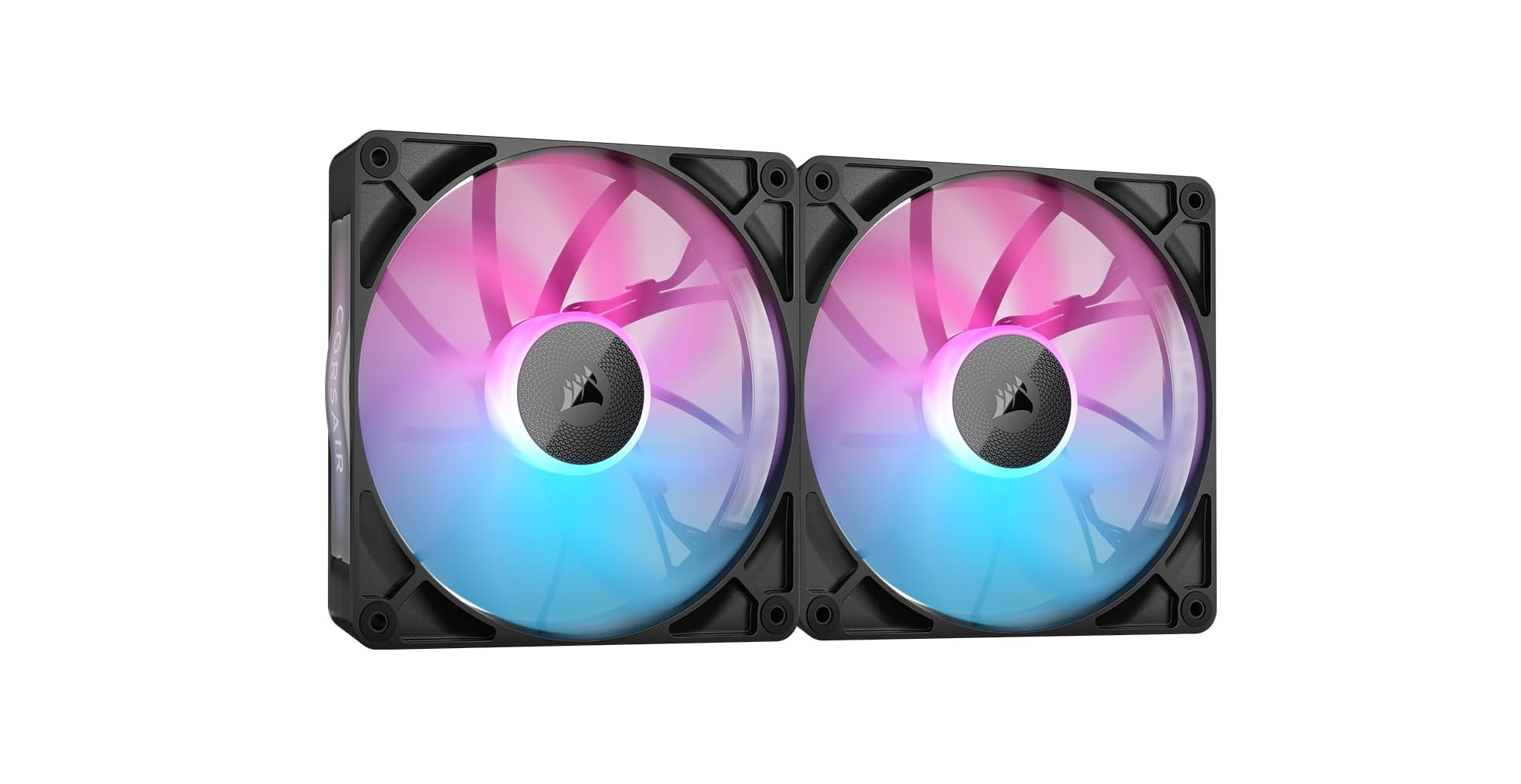 Top-Deal für PC-Builder: Corsair iCUE LINK RX140 RGB Dual-Pack jetzt im Angebot!