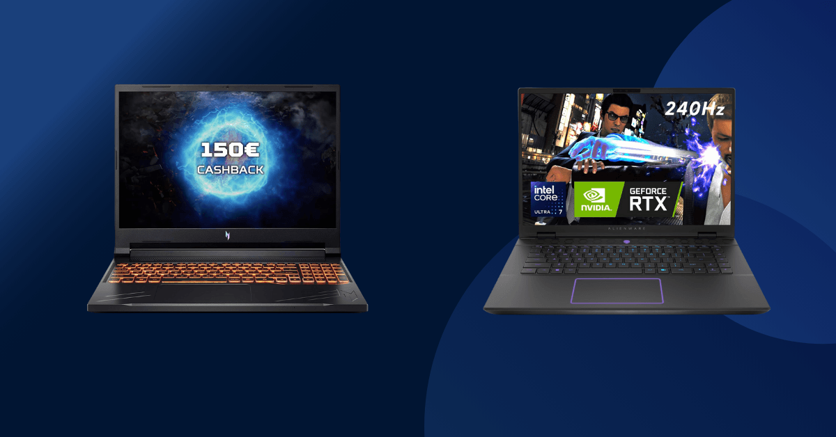 Gaming-Laptop-Deals des Tages: Acer Nitro V16 & Alienware m16 R2 im Angebot