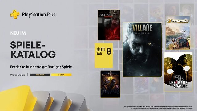 PlayStation Plus: Neue Spiele für Extra und Premium ab sofort verfügbar