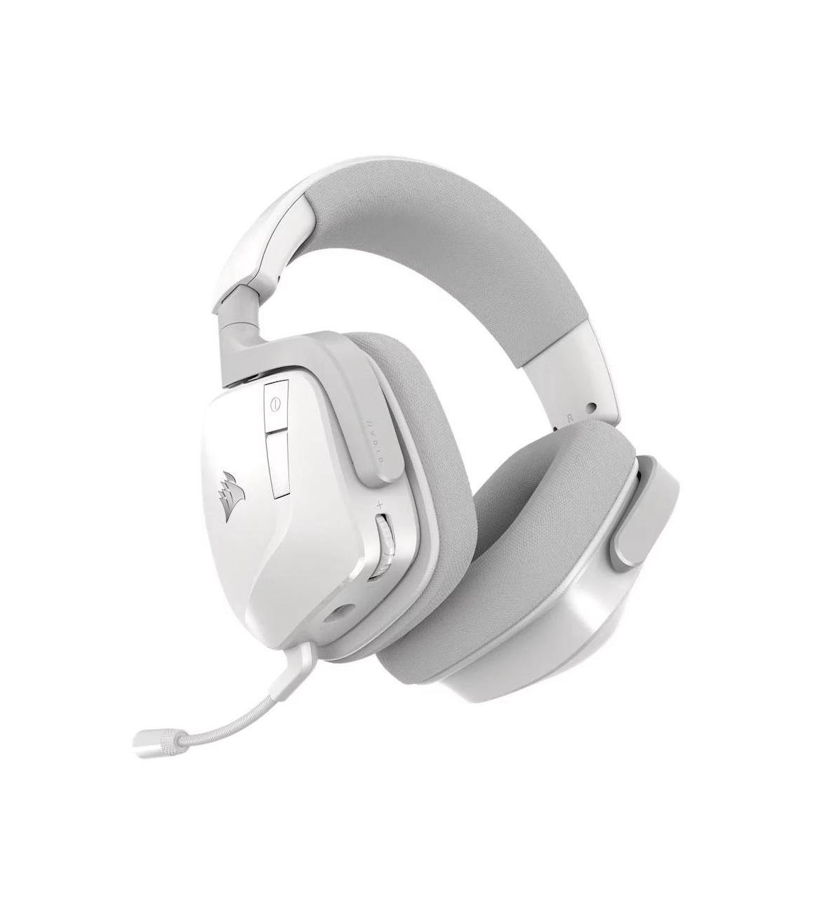 Corsair Void v2 Wireless Gaming-Headset mit Bluetooth für PC, PS5, PS4, Switch & Mobile – Dolby Atmos, 70 Stunden Akkulaufzeit, Duale Wireless, Schnelles Aufladen – Weiß