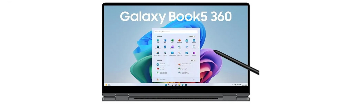 Samsung Galaxy Book5 360 2-in-1  - 15,6" 2.5K AMOLED - Intel Core Ultra 5 - 16GB RAM/256GB SSD - W11
