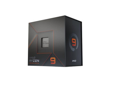 AMD Ryzen 9 Prozessor in seinem Box, seitlich gezeigt