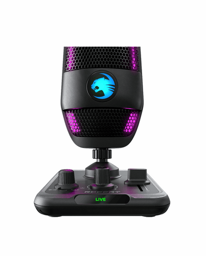 ROCCAT Torch Aimo RGB Gaming-Mikrofon, Schwarz