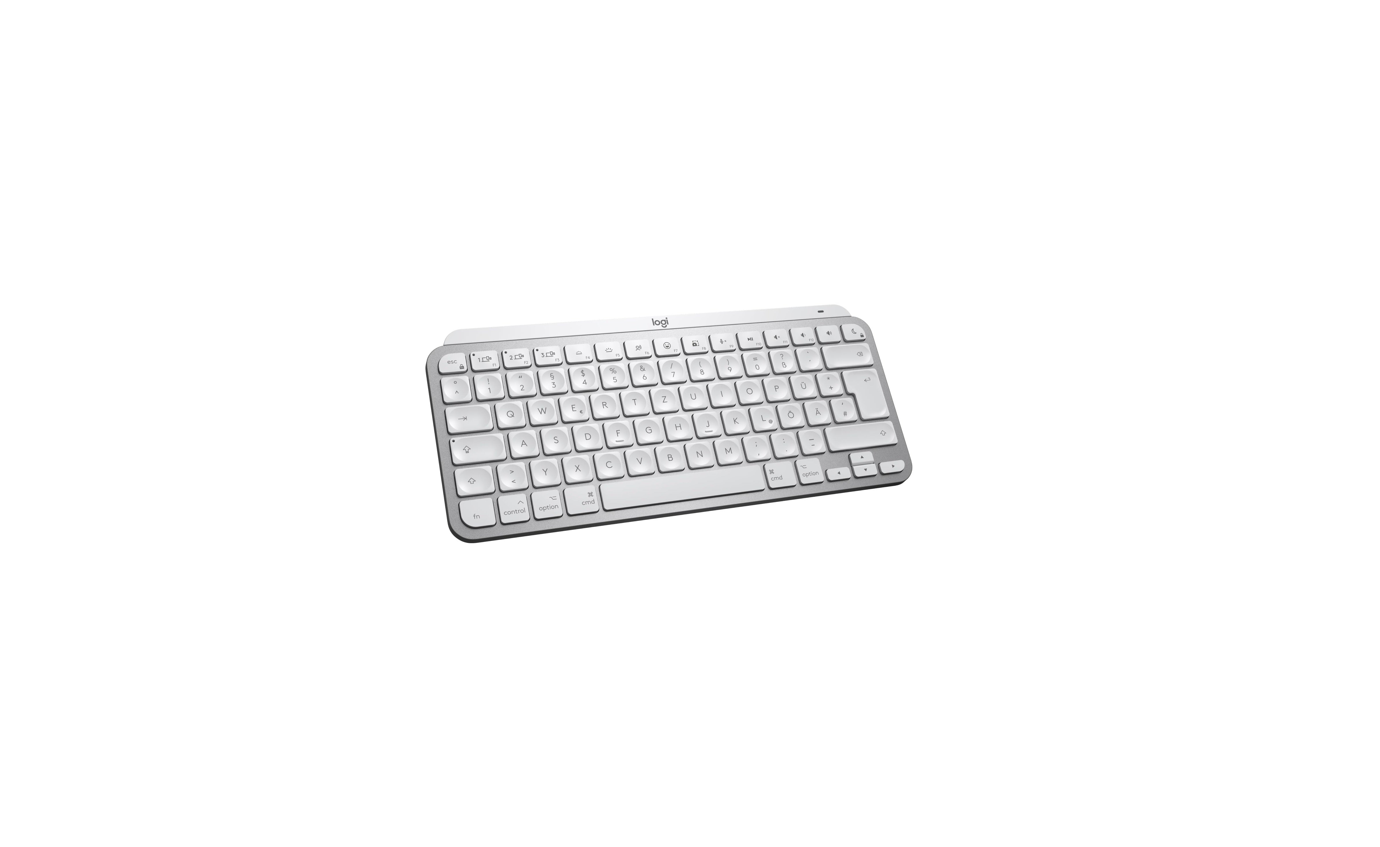 Logitech MX Keys Mini for Mac, Kabellose Tastatur für Apple Geräte, QWERTZ