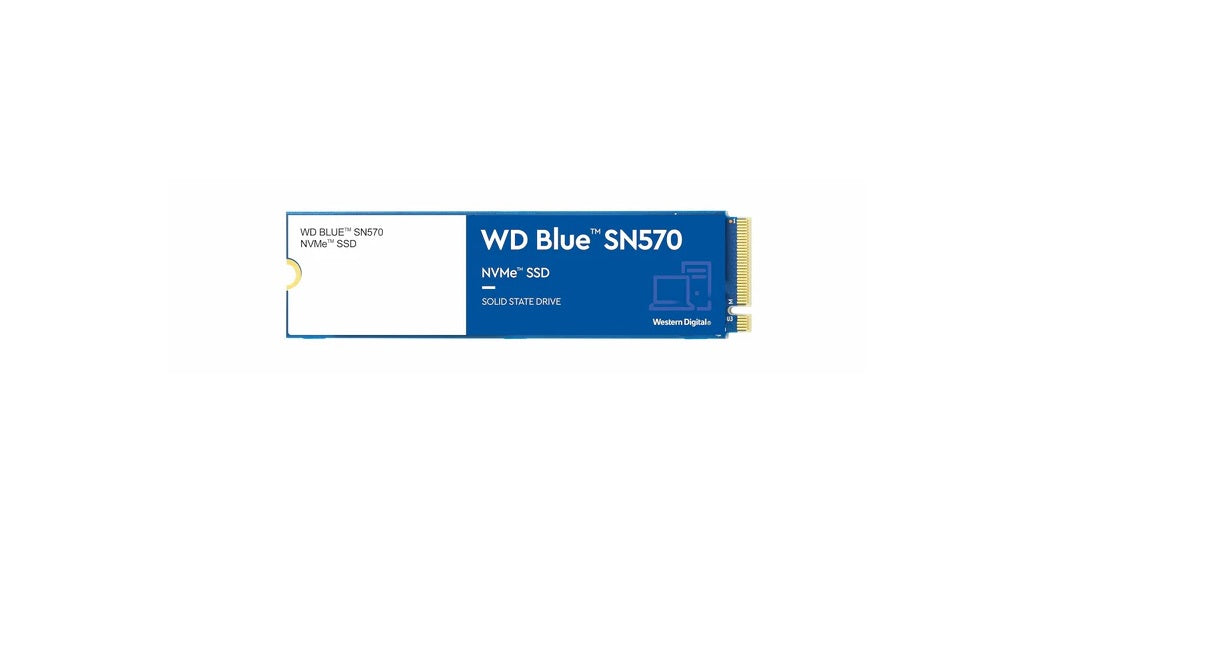 Western Digital Blue SN570 NVMe SSD intern 1 TB (WDS100T3B0C)