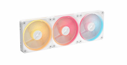 CORSAIR iCUE LINK LX120-R RGB 120mm PWM-Umkehrlüfter – Dreifach-Lüfter-Kit