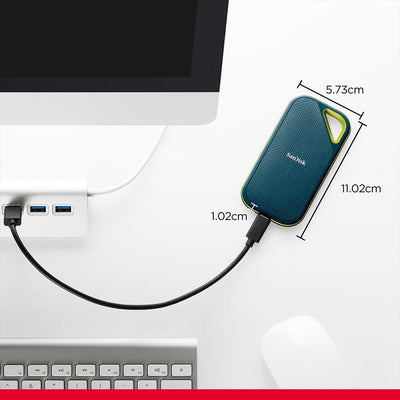 SanDisk Extreme Pro Portable SSD 4TB Externe SSD 2.000 MB/s Lesen/Schreiben