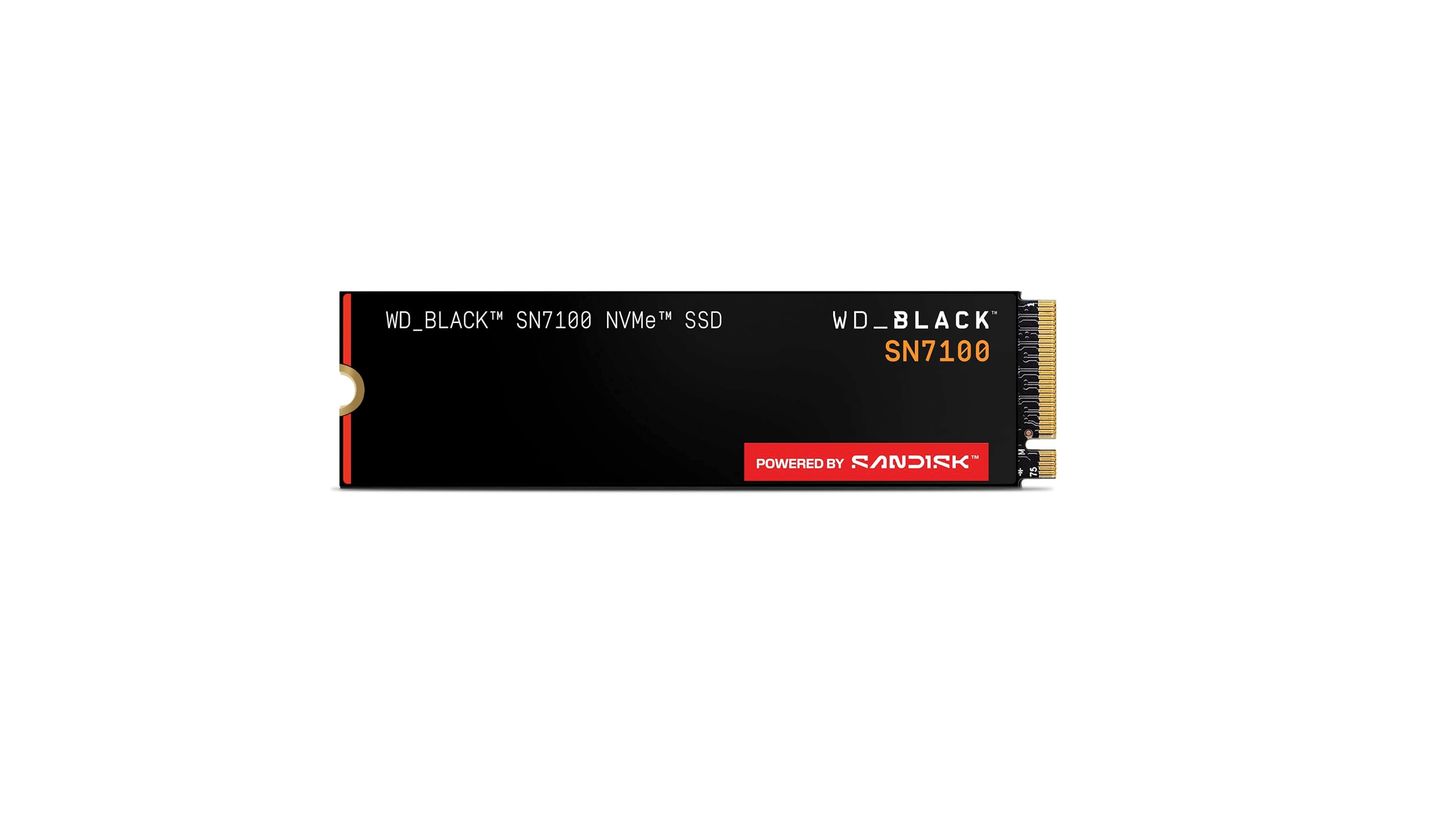 WD_BLACK™ SN7100 SSD M.2 2280 NVMe™ POWERED BY SANDISK SSD, PCIe® Gen4