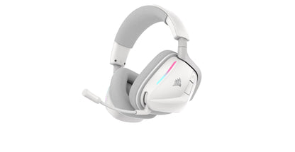 Corsair Void v2 Wireless Gaming-Headset mit Bluetooth für PC, PS5, PS4, Switch & Mobile – Dolby Atmos, 70 Stunden Akkulaufzeit, Duale Wireless, Schnelles Aufladen – Weiß