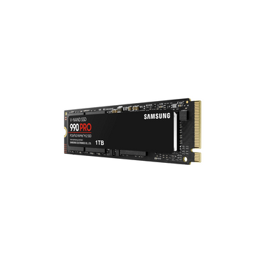Samsung 990 PRO PCle 4.0 NVMe M.2 SSD 1TB, 7450 MB/s Lesen, 6900 MB/s Schreiben, Interne SSD für Gaming und Videobearbeitung